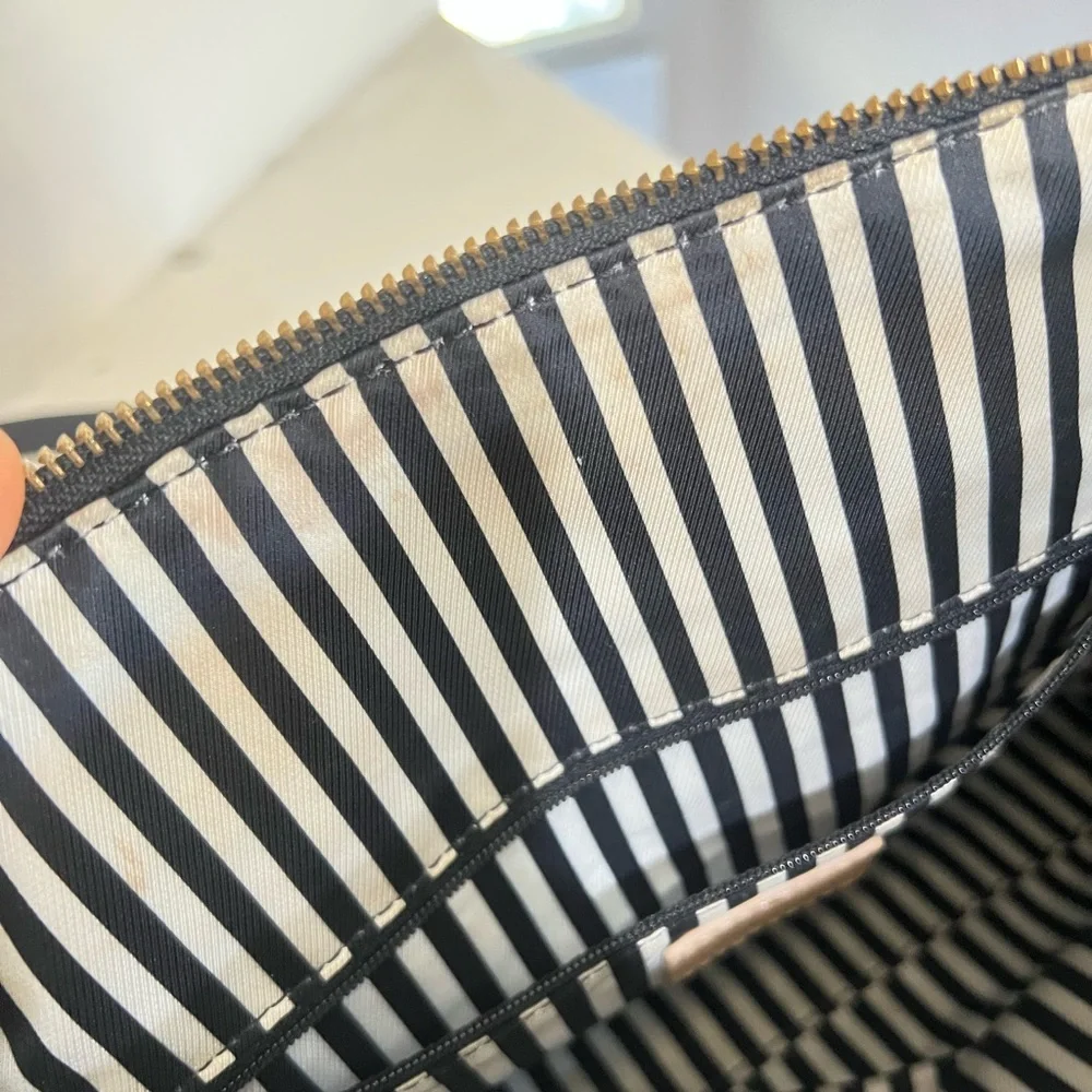 Kate Spade NY Two Tone Hudson Street Blake Cruiser Handbag Satchel Purse